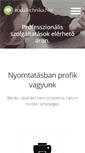 Mobile Screenshot of irodatechnika.net