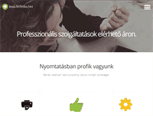 Tablet Screenshot of irodatechnika.net